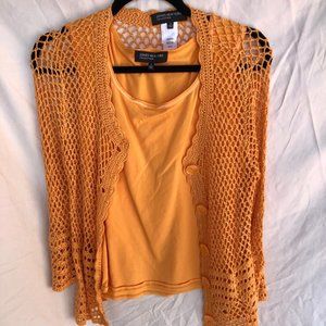 Jones New York Crochet Cardigan